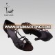 top quality ballroom latin shoes with rhinestone